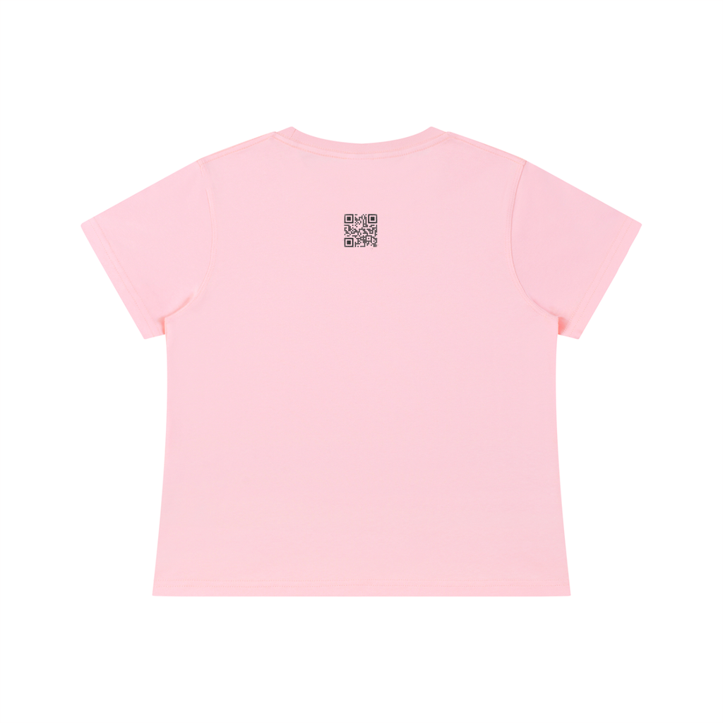 1971 Basic Tee Pink Back