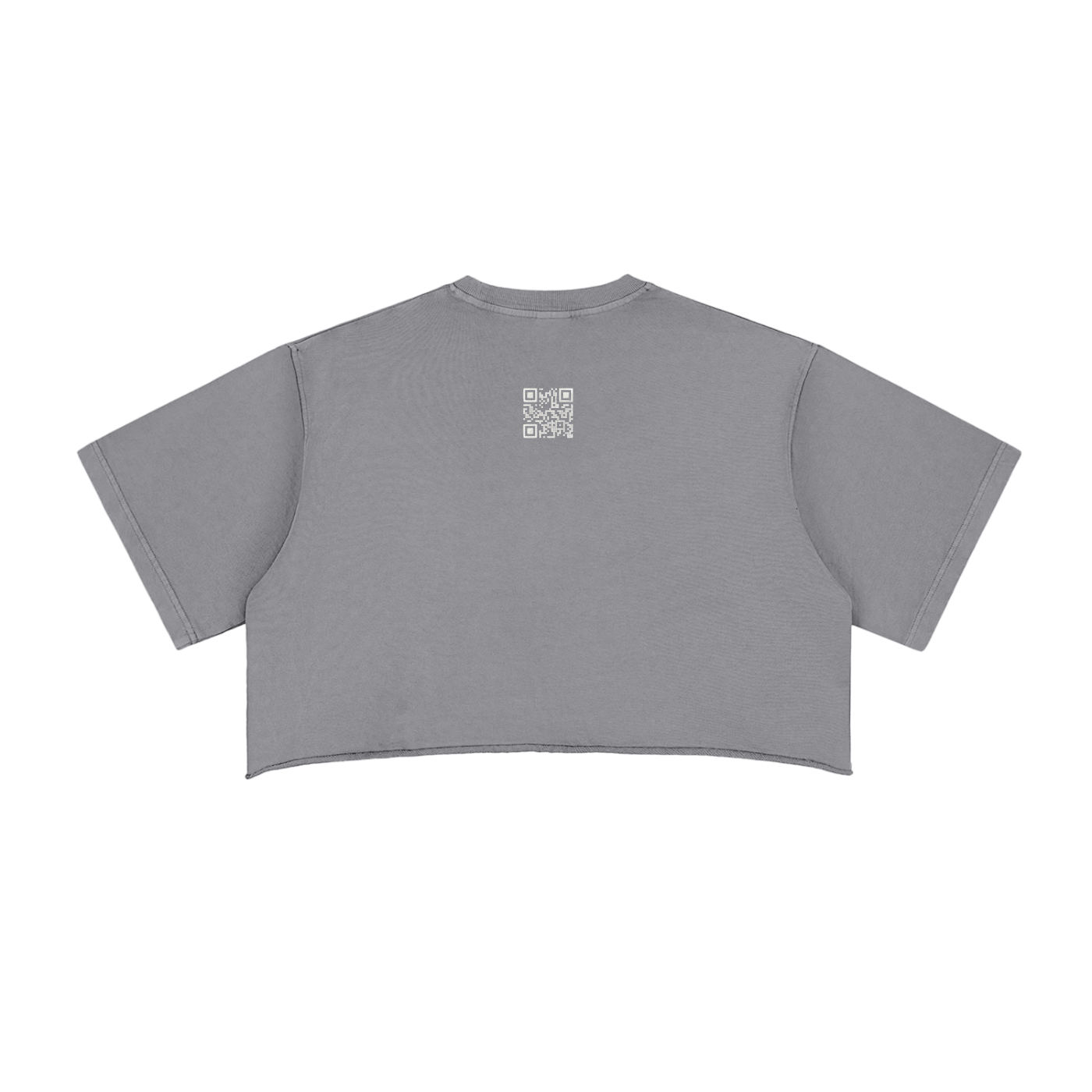 1971 grey crop top back