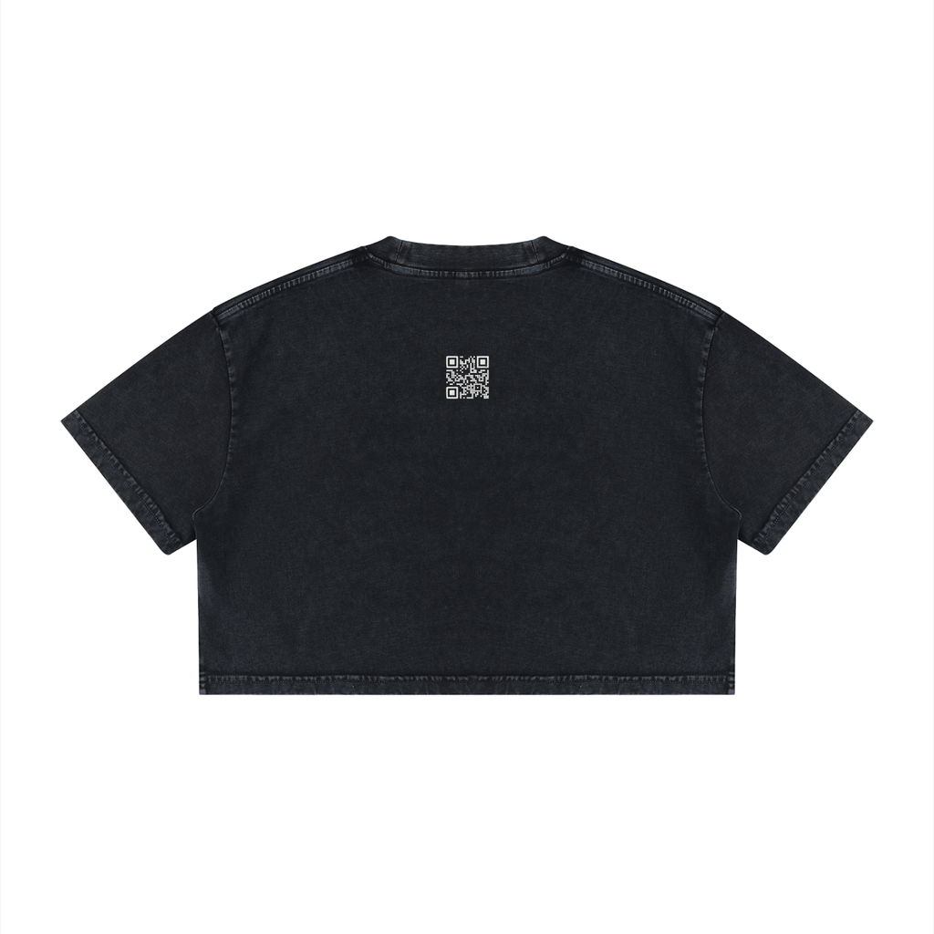 Say It Softly: Women's Crop Tee