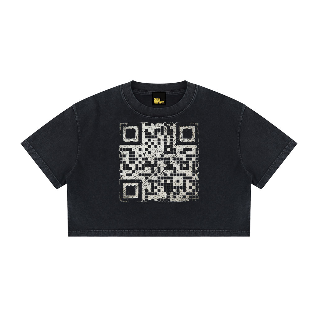 Say It Softly: Women's Crop Tee
