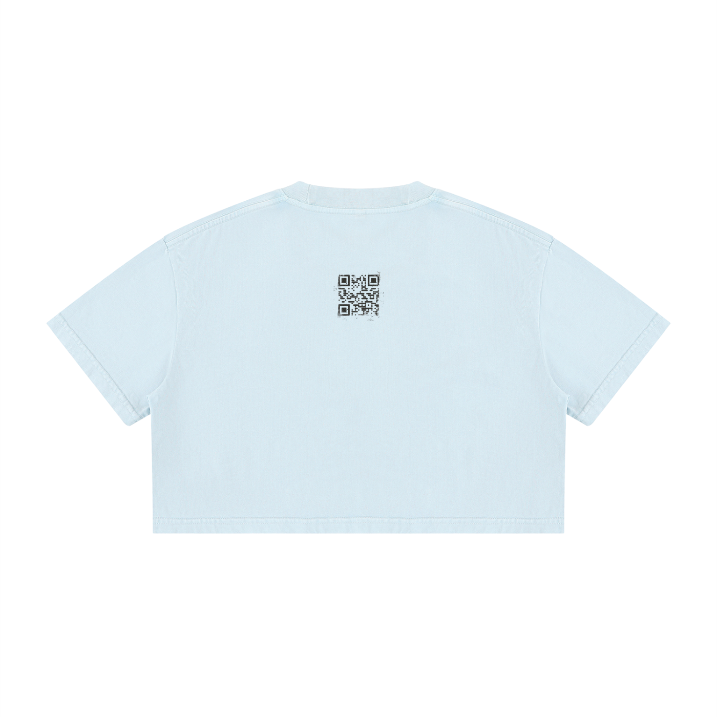 Say It Softly: Cropped Tee, Pastels