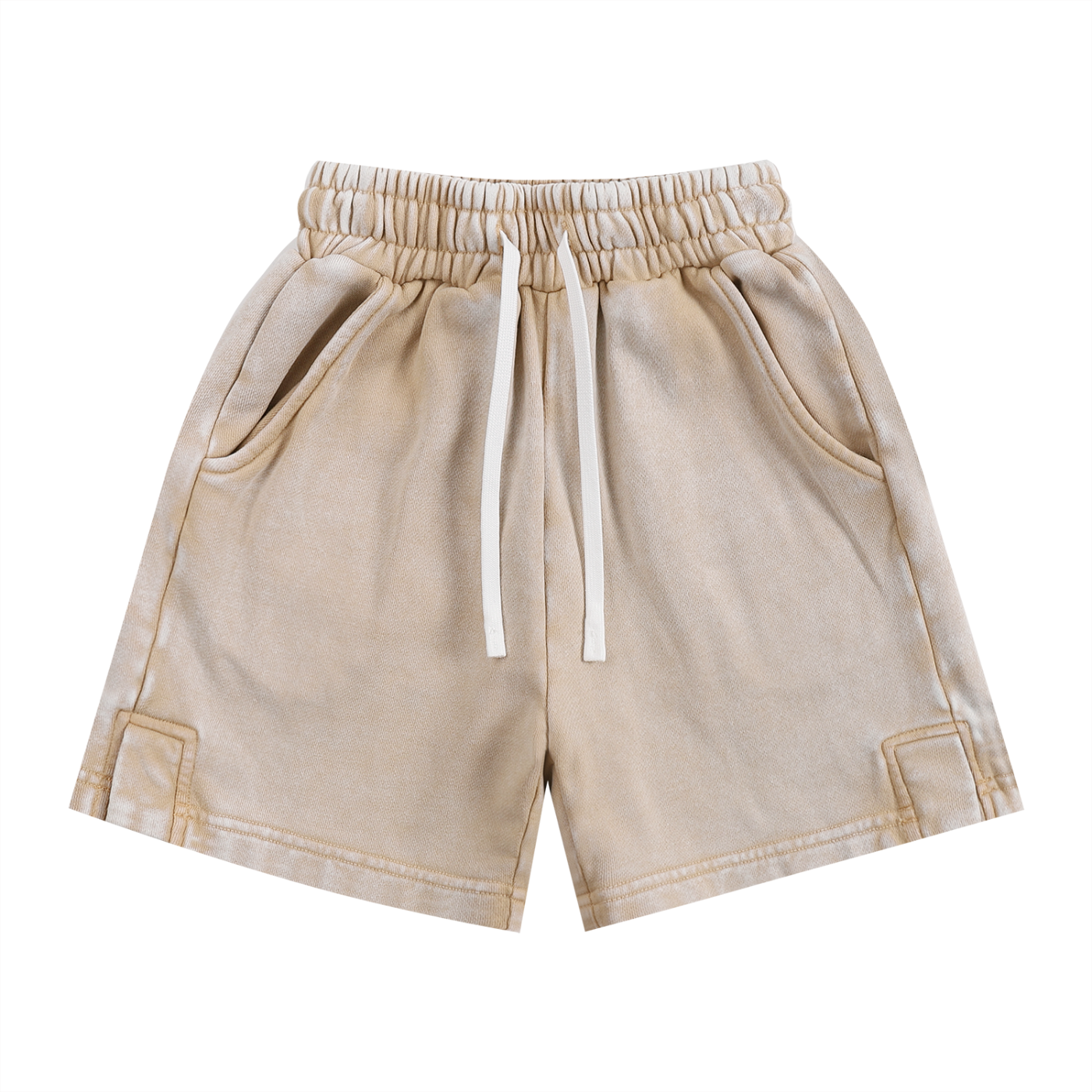 Where We're From: Signature Kids' Shorts, Snow Washed