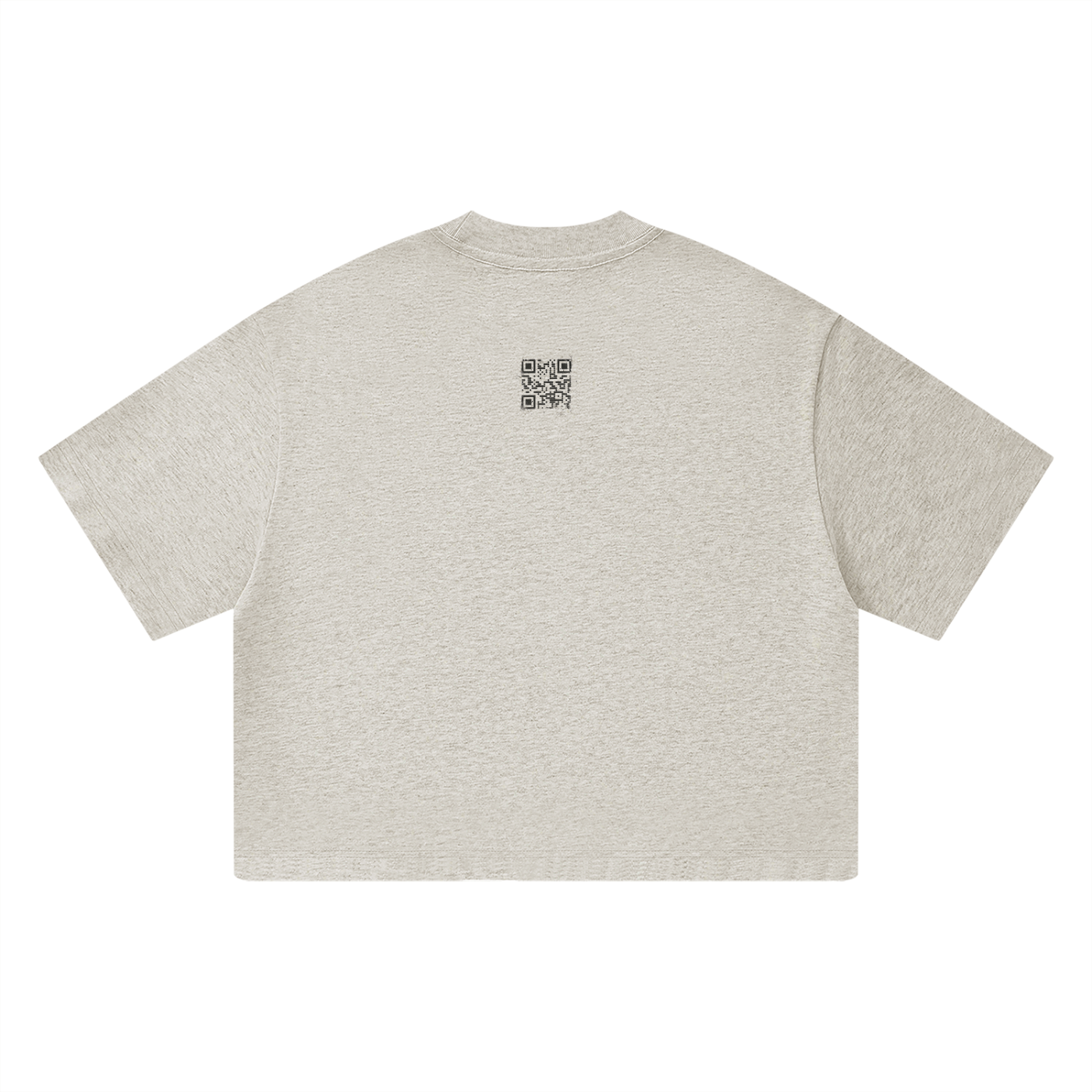 Say It Louder - Distressed QR Boxy Tee