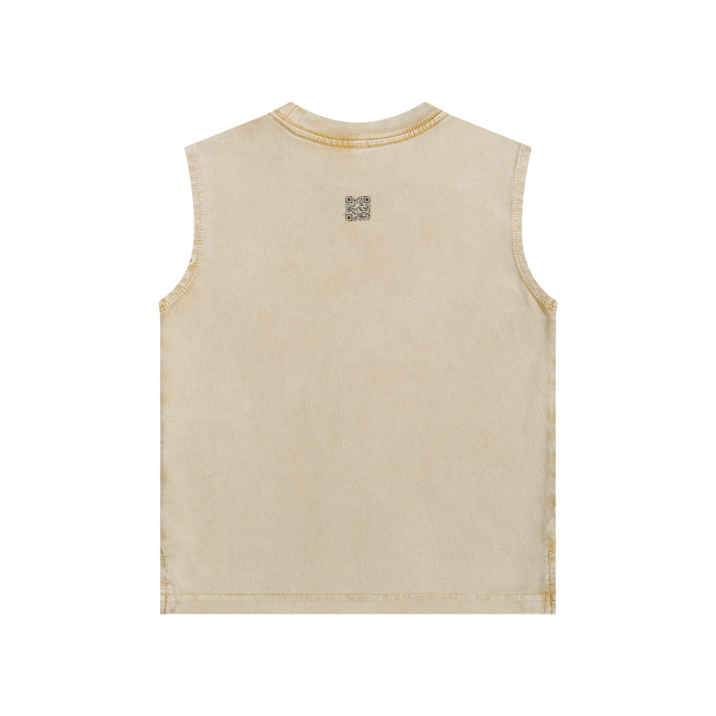 Where We're From: Signature West Bengal Kids' Vest, Washed Khaki