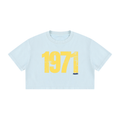 Say It Softly: Cropped Tee, Pastels