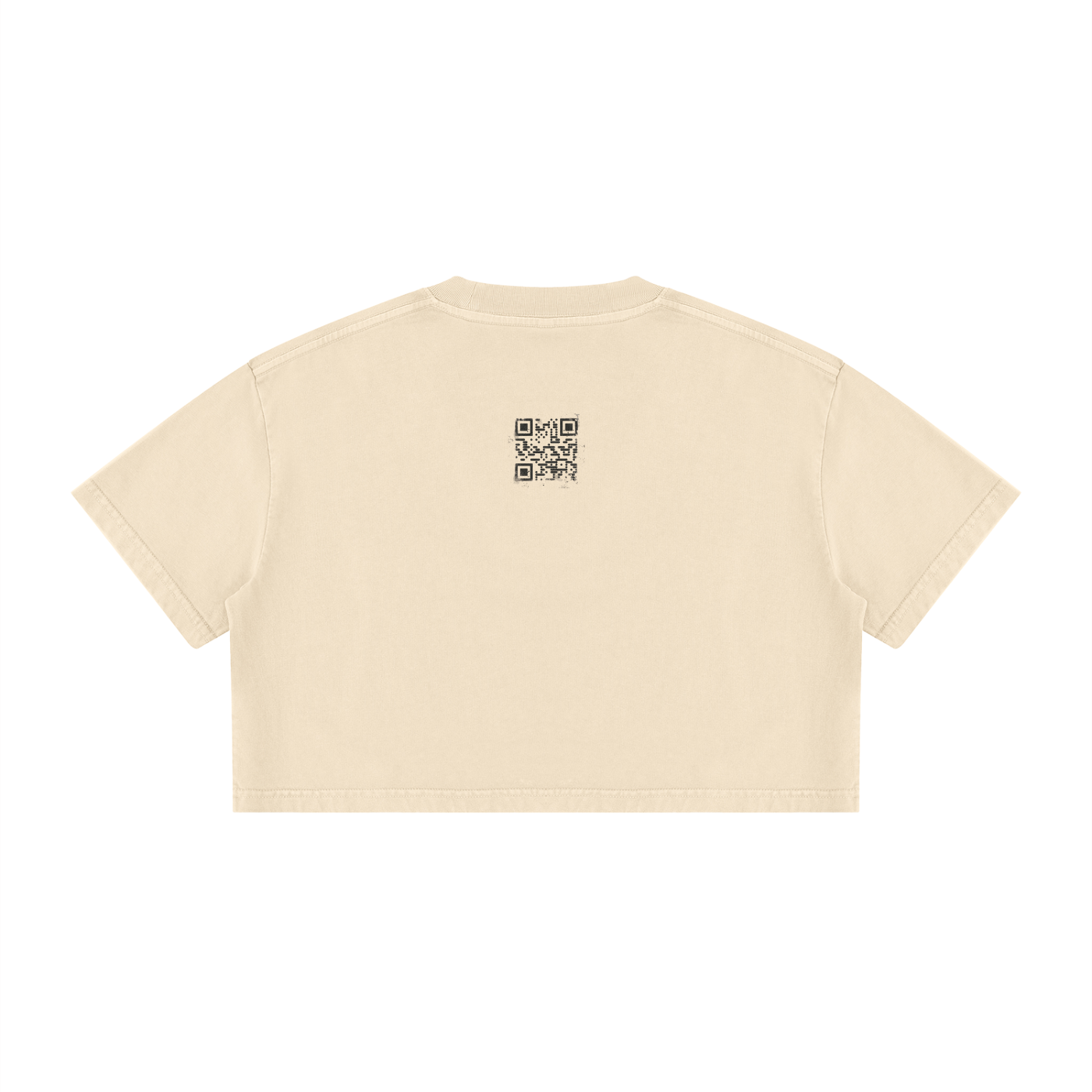 Say It Softly: Cropped Tee, Pastels