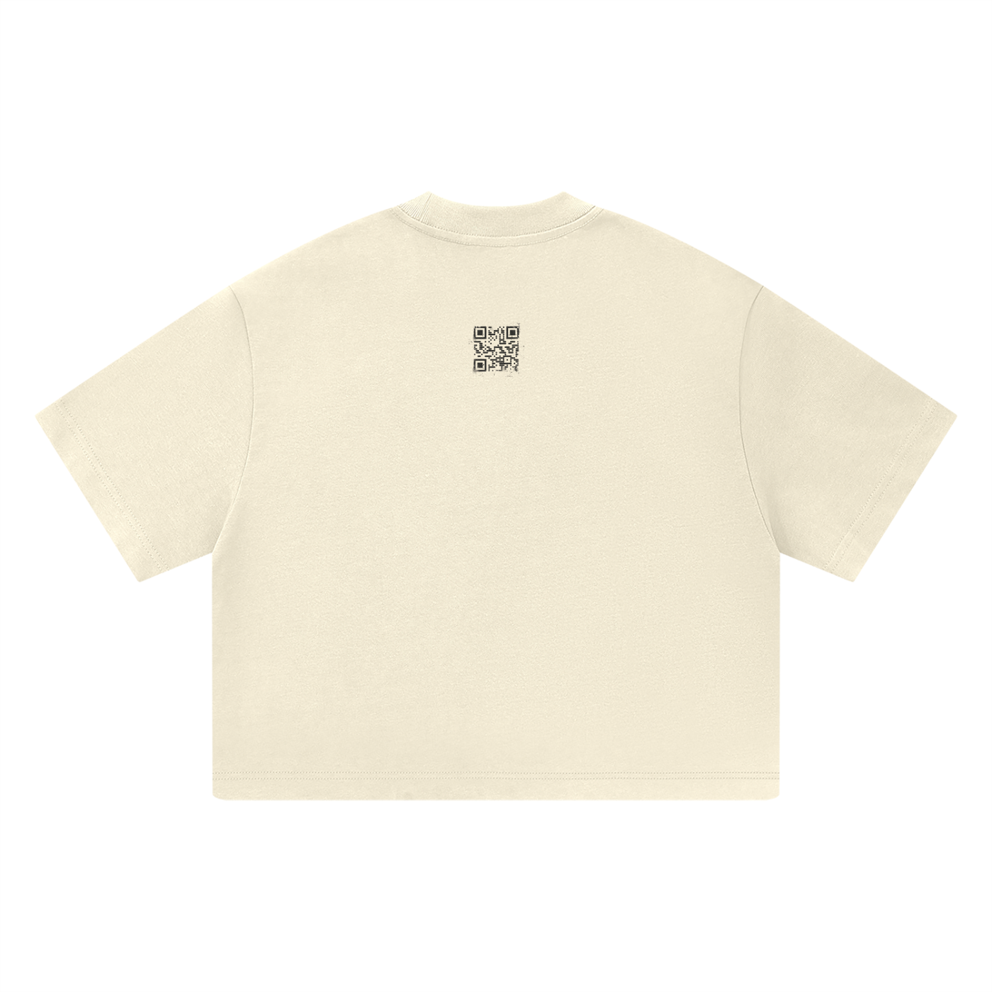 Say It Louder - Distressed QR Boxy Tee
