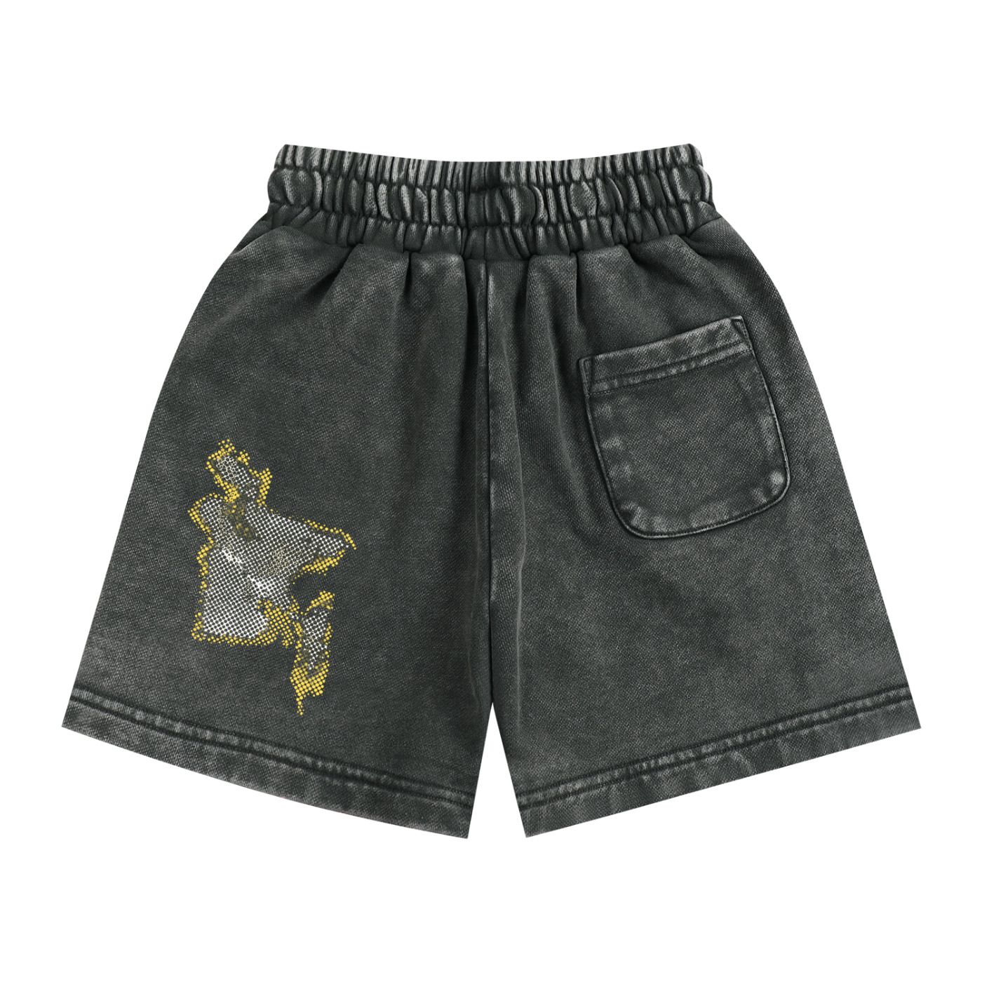 grey 1971,Kids,Shorts, bangladesh print back