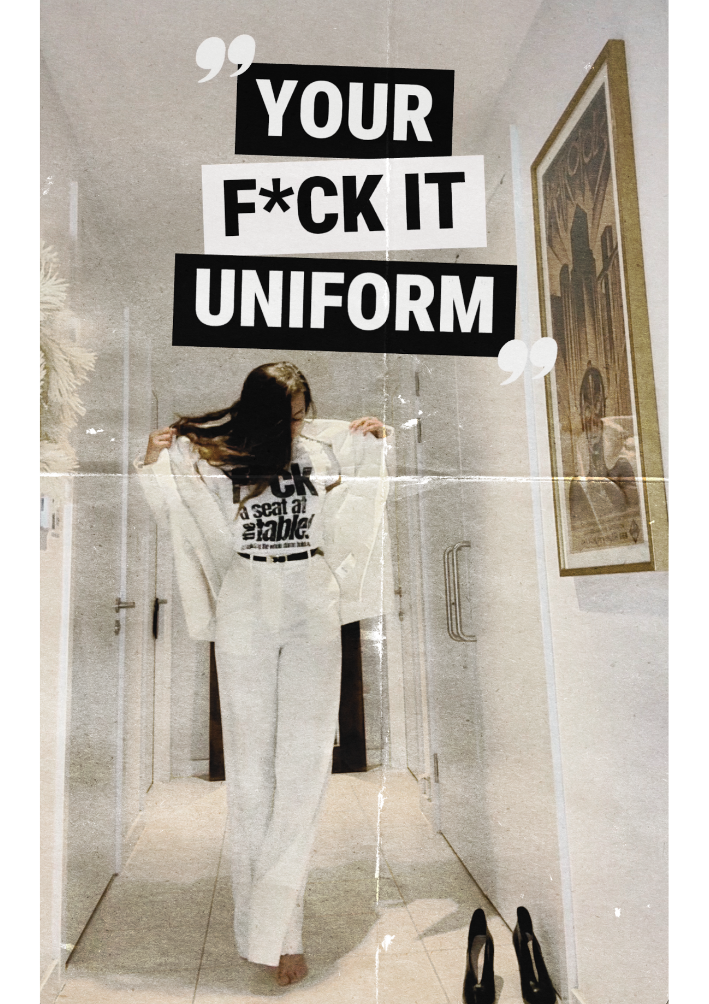 F*ck a seat at the table t-shirt